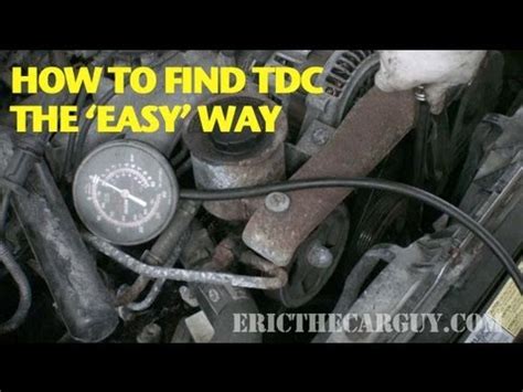 eric the car guy compression test|How To Find TDC The 'Easy' Way .